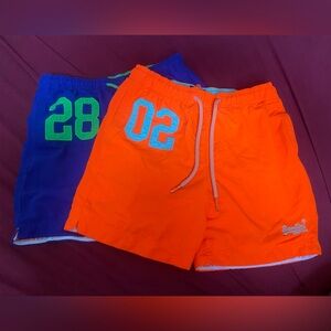 SUPERDRY Men’s Neon Swim Trunks